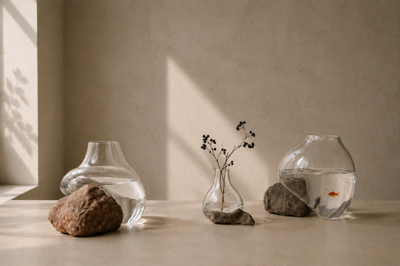 The Art of Quiet Living: Handmade Glass & Stone Vases by BAVAN
